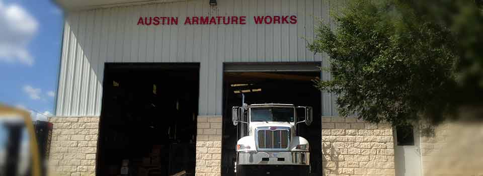 Austin armature works shop
